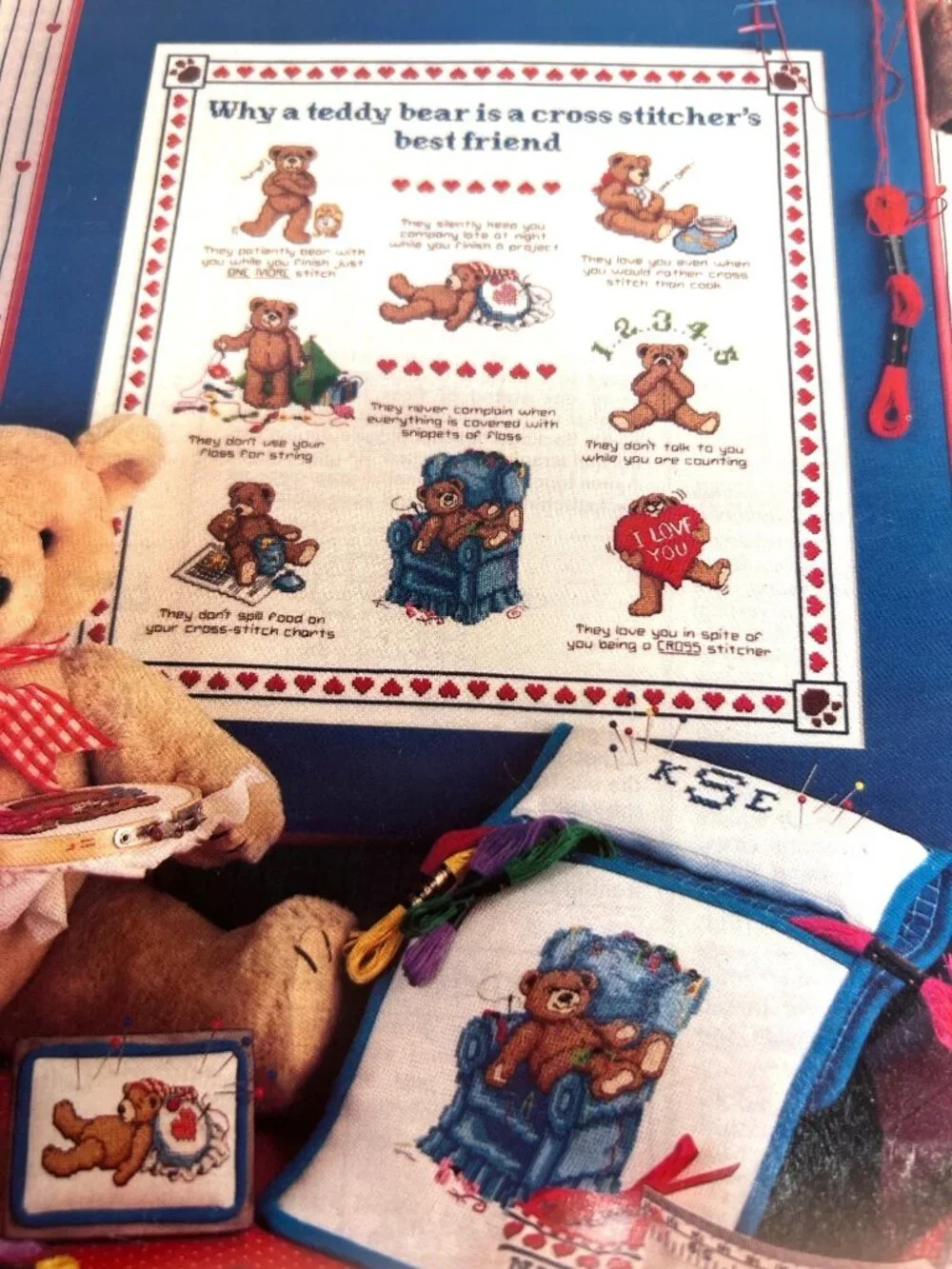 French Country & Folk Art Cross-Stitch Pattern Collection For Home Decor & Gifts
